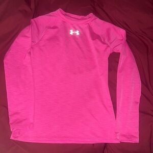 Under armor cold gear ylg hot pink